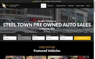 Steel Town Auto Sales website