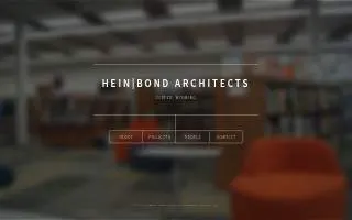 Hein|Bond Architects website