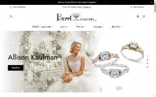 Burri Jewelers website