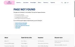 Farmers Insurance - Amber Eliason website