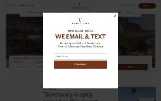 Sanctuary Wellness Spa of Fort Collins website