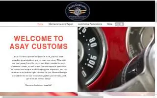Asay Customs LLC website