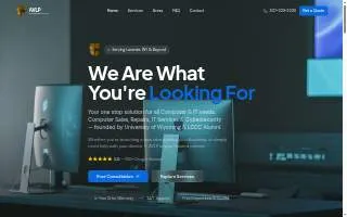AVLP Computers Sales & IT Services website