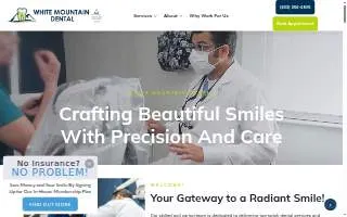 White Mountain Dental of Rock Springs website