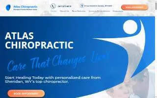 Atlas Chiropractic website