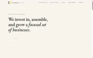 Eliason Financial website