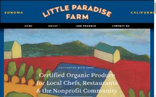 Little Paradise Farm website
