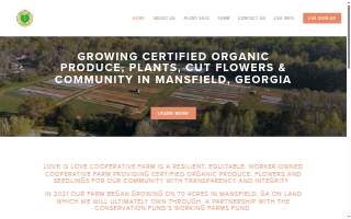 Love is Love Cooperative Farm, Inc website