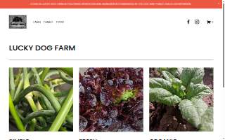 Lucky Dog Organic LLC website