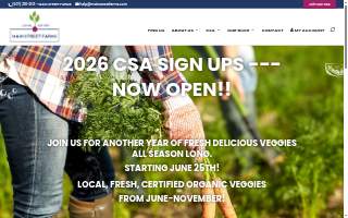 Main Street Farms website