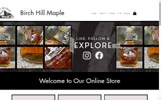 Malcolm Gatherer & Chris Boeshore DBA Birch Hill Maple website