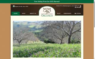 Manzanita Manor Organics website