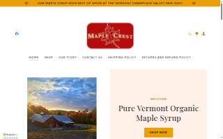 Maple Crest LLC website