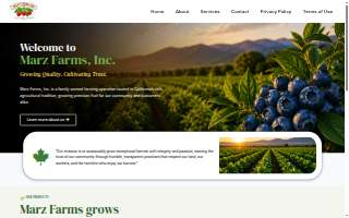 Marz Farms, Inc. website