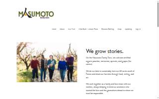 Masumoto Family Farm website