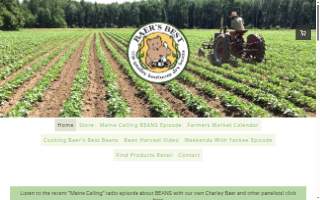 Baer's Best Farm website
