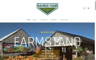 Bahner Farm website