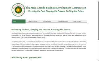 Mesa Grande BDC dba Golden Eagle Farm website