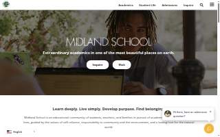 Midland School Farm website