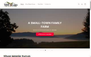 Mill Gap Farms website