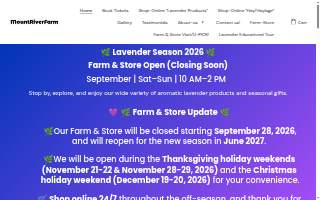 MountRiver Farm website