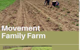 Movement Family Farm website
