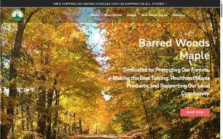 Barred Woods LLC website