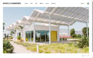 Napa Winery Group LLC dba Ashes & Diamonds Winery website