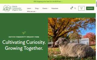 Natick Community Organic Farm website