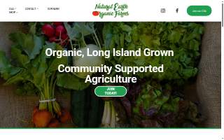 Natural Earth Organic Farms website
