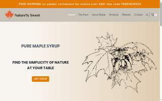 Nature’ly Sweet, LLC website