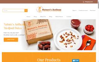 Nature's Anthem website