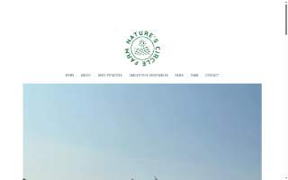 Nature's Circle Farm website