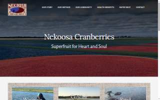 Nekoosa Marsh LLC/Nekoosa Family Farms West LLC/Nekoosa Marsh Rd Cranberry LLC/ Nekoosa Cranberries website