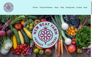 New Beat Farm website