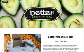Nielsen Company dba Better Organics Farm website