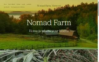 Nomad Farm, LLC DBA Nomad Farm website