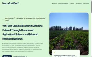 Nutrafortified Inc. dba Nutrafortified website