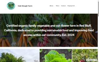 Oak Slough Farm website