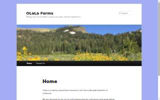 OLALA Farms website