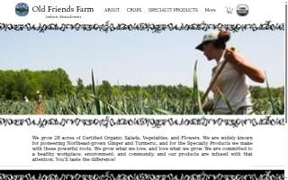 Old Friends Farm LLC website