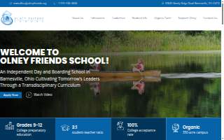 Olney Friends School website