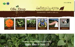 One Drop Farm website