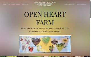 Open Heart Farm website