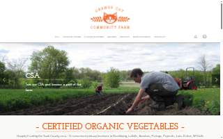 Orange Cat Community Farm website