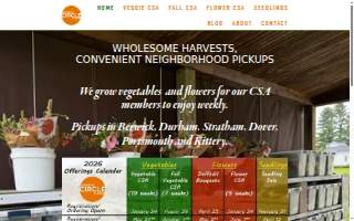 Orange Circle Farm LLC website