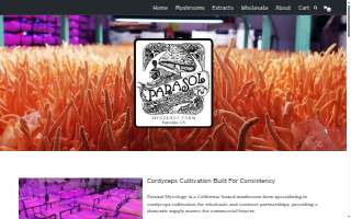 Parasol Mycology website