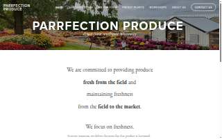 Parrfection Produce, LLC dba Driftless Fresh website