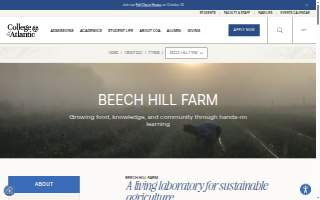 Beech Hill Farm website