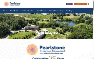 Pearlstone Center website